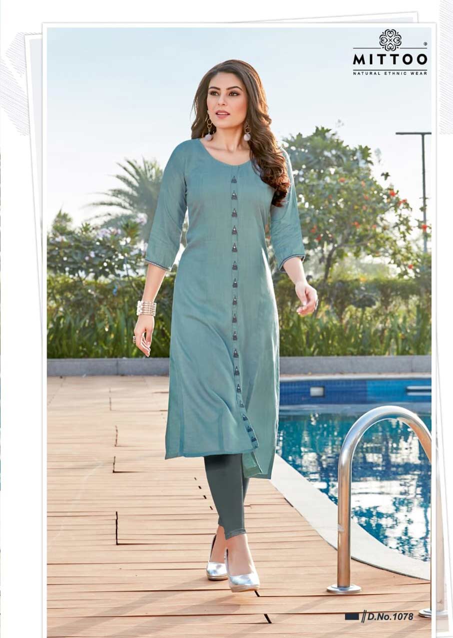 Mittoo Heer Vol-2 Rayon Slit Kurti Catalog Mittoo Heer Vol-2 Rayon Slit Kurti Catalog